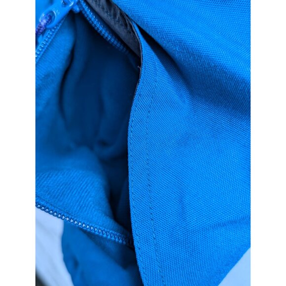 Columbia Womens Medium Blue Black Heavyweight Winter Jacket Lined Full Zip Coat - Picture 9 of 15